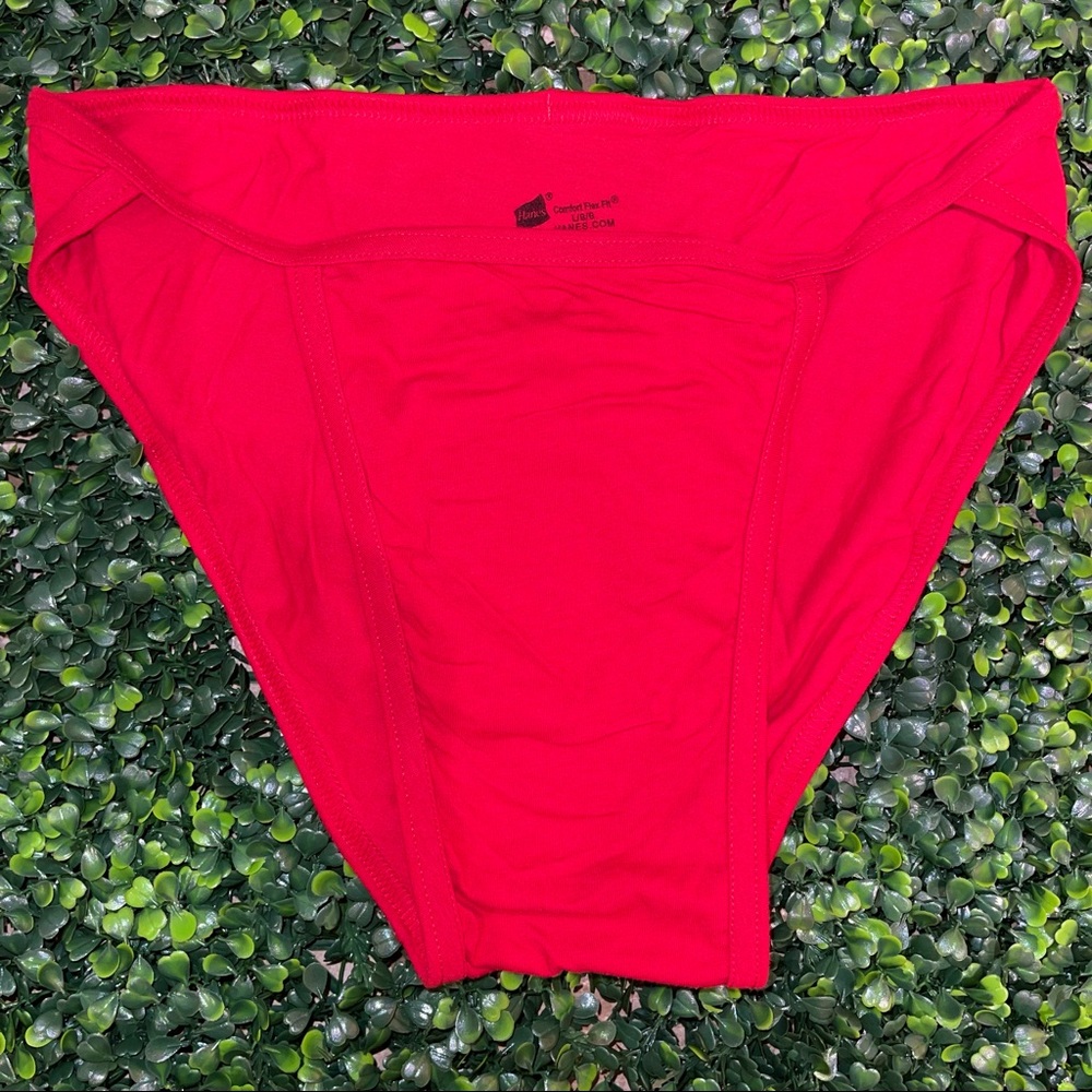 Men’s Red Bikini Briefs - M